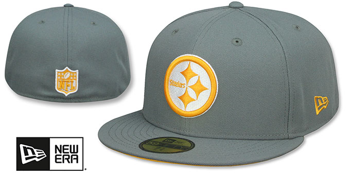 Steelers New Era Cap 59Fifty NFL Pittsburgh Steelers Cap By New