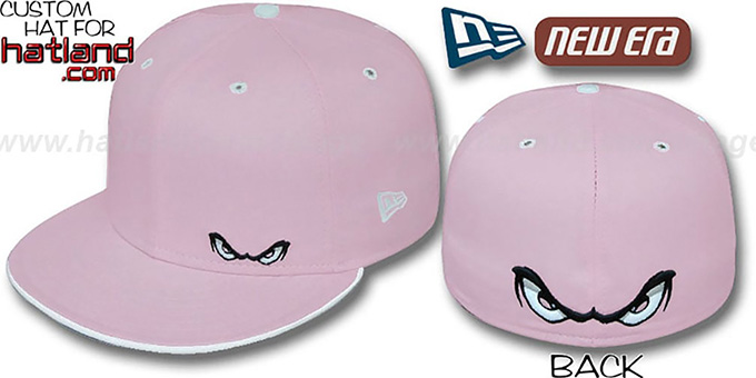 pink fitted hat