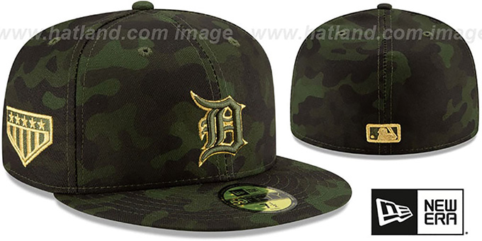 detroit tigers camo hat