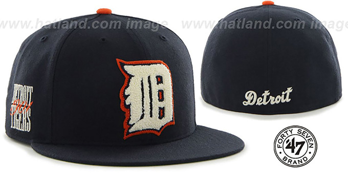 tigers fitted hat