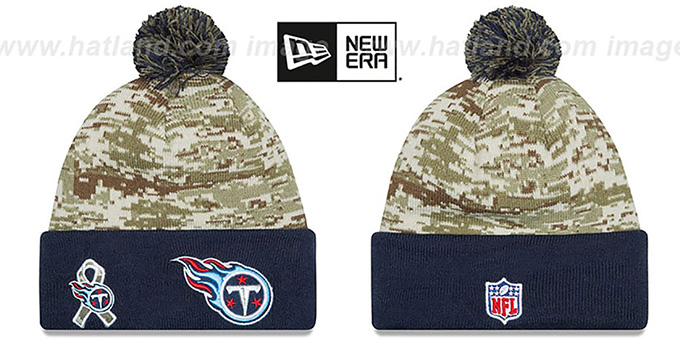 titans salute to service hat