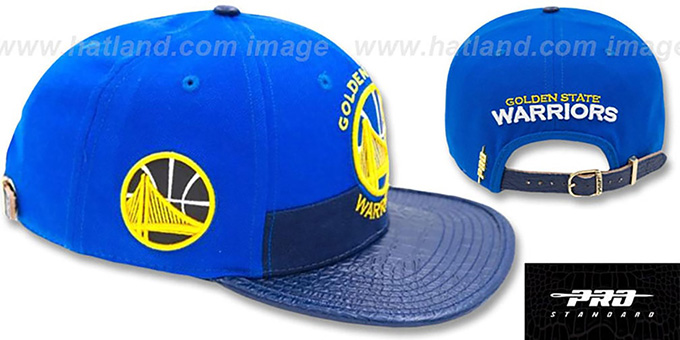 golden state warriors leather hat