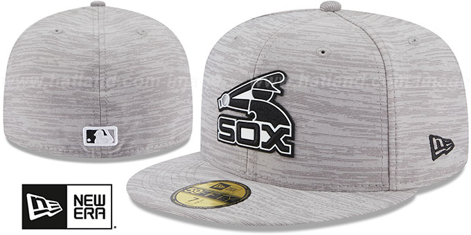 Chicago White Sox 2023 CLUBHOUSE Heather Grey Fitted Hat