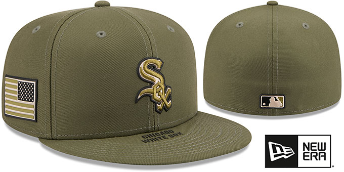 Chicago White Sox 2026 ARMED FORCES STARS N STRIPES Hat