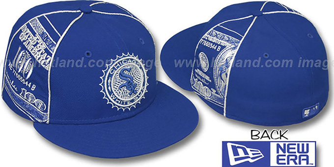 royal blue white sox hat