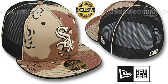 white sox mesh hat