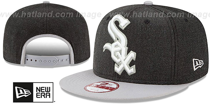 帽子 DLXSF WHITE SOX LOGO SNAPBACK CAP Chicago White Sox LOGO GRAND SNAPBACK Charcoal-Grey Hat