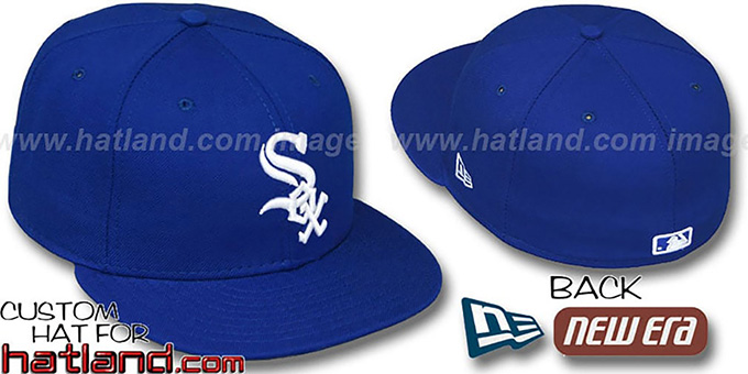 custom white sox hat