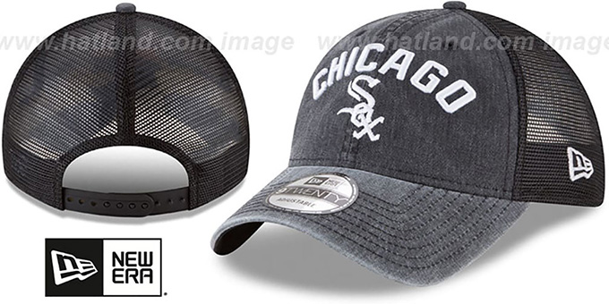 low profile white sox hat