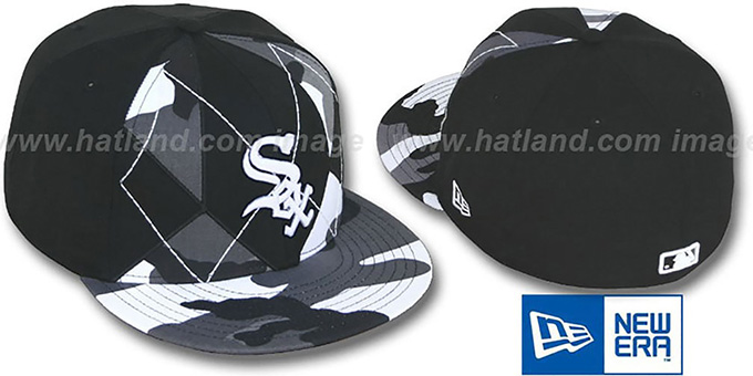 camouflage white sox hat