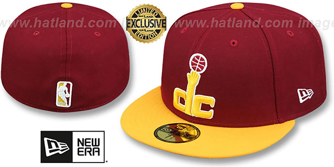 maroon and gold hat