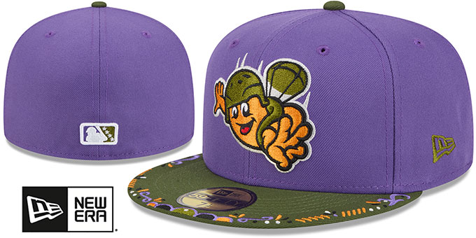 Fayetteville Woodpeckers 2026 COPA DE LA DIVERSION Purple-Olive F