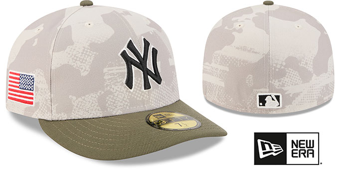 New York Yankees 2025 ARMED FORCES STARS N STRIPES Hat