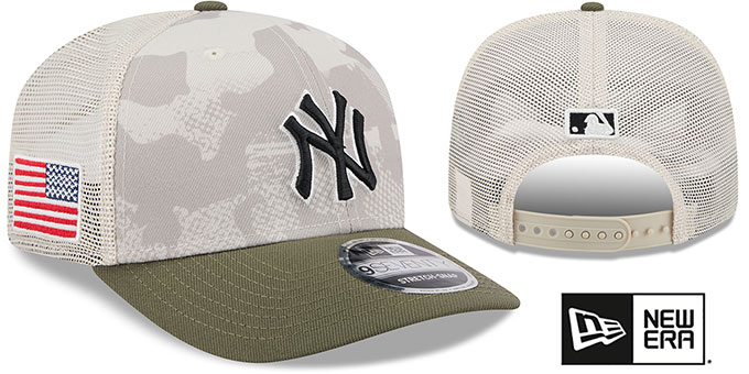 New York Yankees 2025 ARMED FORCES STARS N STRIPES STRETCH