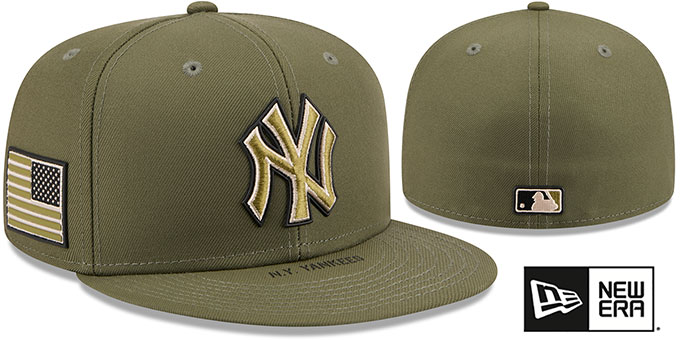 New York Yankees 2026 ARMED FORCES STARS N STRIPES Hat