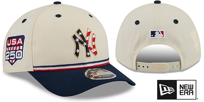 New York Yankees 2026 JULY 4TH STARS N STRIPES M-CROWN SNAPBACK H