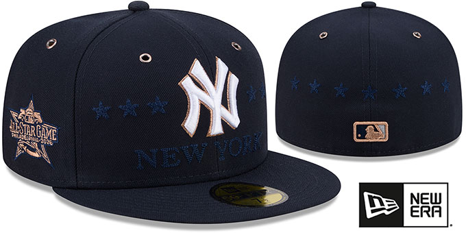 New York Yankees 2026 MLB ALL-STAR GAME Navy Fitted Hat