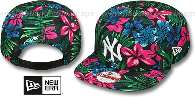 Yankees AMAZON BLOOM SNAPBACK Hat by New Era
