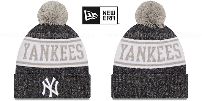 New York Yankees BANNER Knit Beanie Hat by New Era display picture 1