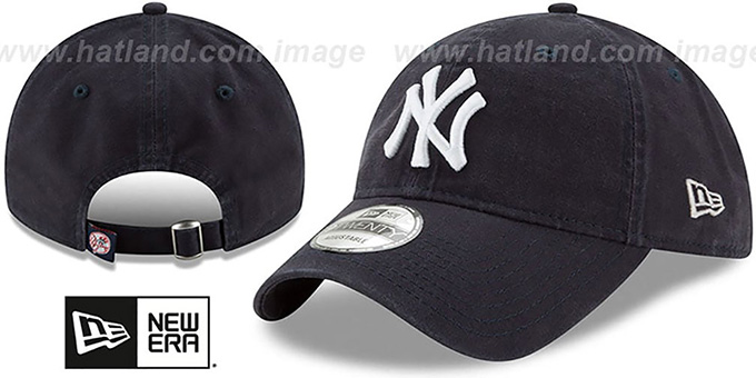 New York Yankees CORE-CLASSIC STRAPBACK Navy Hat by New Era