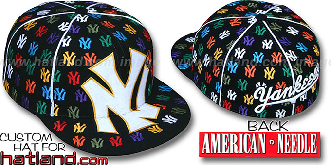 colorful yankee hat