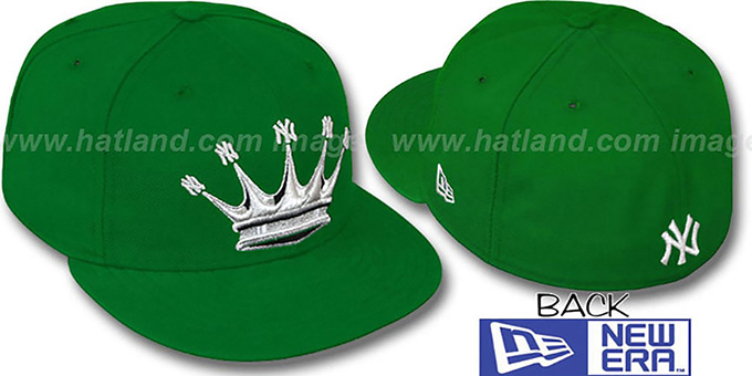 hat with small crown logo
