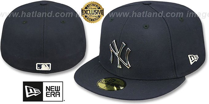 yankees fitted hats sale