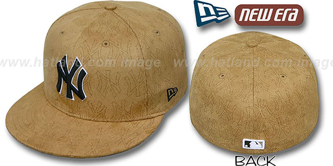 tan fitted hat