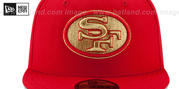 49ers gold hat