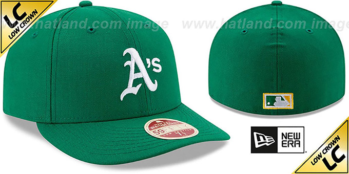 oakland a's low profile hat