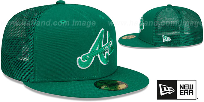 braves st patrick's day hat