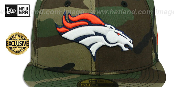 broncos army hat