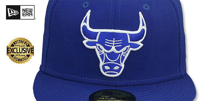 Royal blue hot sale bulls hat