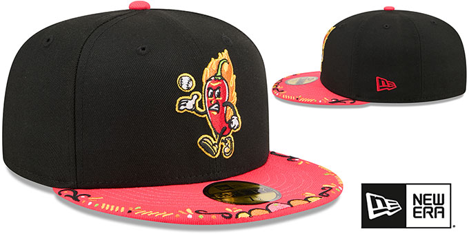 Lake County Captains 2026 COPA DE LA DIVERSION Black-Peach Fitted