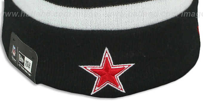 Dallas Cowboys FIRE-RED Knit Beanie Hat 