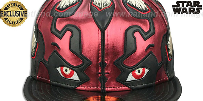 Star Wars Darth Maul CHARACTER FACE Fitted Hat by New Era