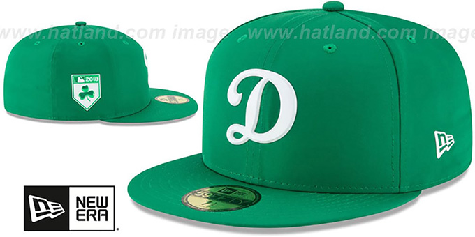 dodgers st patrick's hat