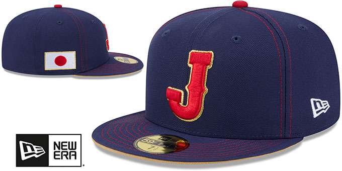 Japan 2026 WBC GAME Navy Hat by New Era