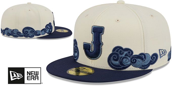 Japan WBC COUNTRY CONNECT Chrome-Navy Fitted Hat by New Era