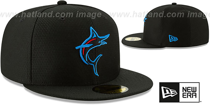 marlins batting practice hat