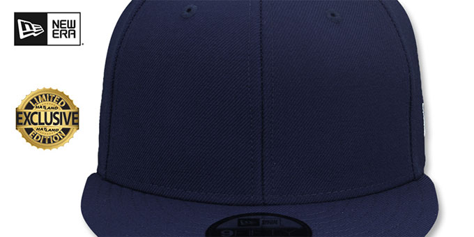 New Era BLANK SNAPBACK Dark Navy Adjustable Hat