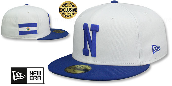 Nicaragua 2026 WBC GAME White-Royal Hat by New Era