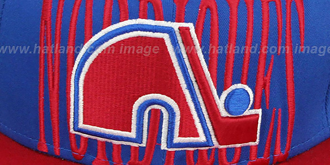 Casquette chapeau vintage Québec Nordiques snap back LNH Casquette chapeau vintage Québec Nordiques snap back LNH
