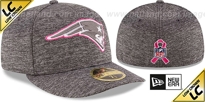 New England Patriots 2016 LOW CROWN BCA Grey Fitted Hat