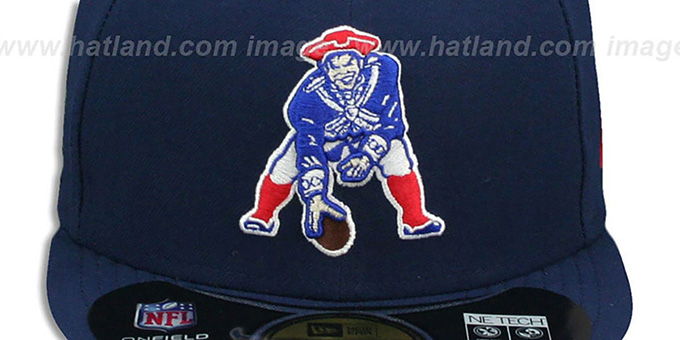 NFL Sideline New England Patriots 9FIFTY Split Panel Snapback Cap | NEC DE