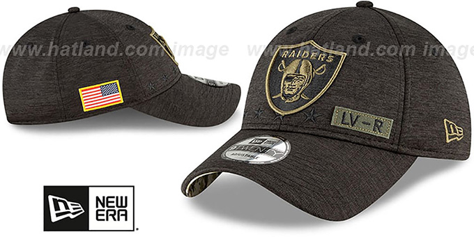 raiders salute to service hat