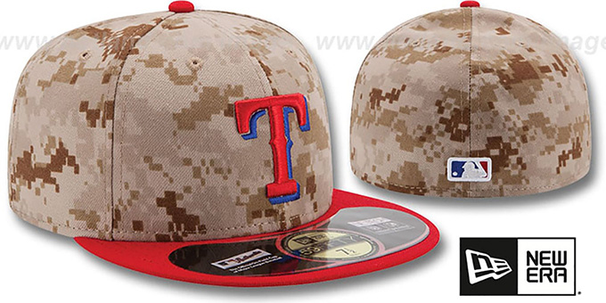 rangers camo hat