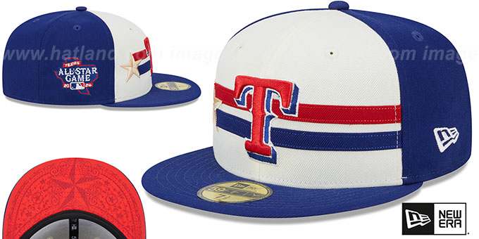 Texas Rangers 2024 MLB ALL-STAR WORKOUT Fitted Hat