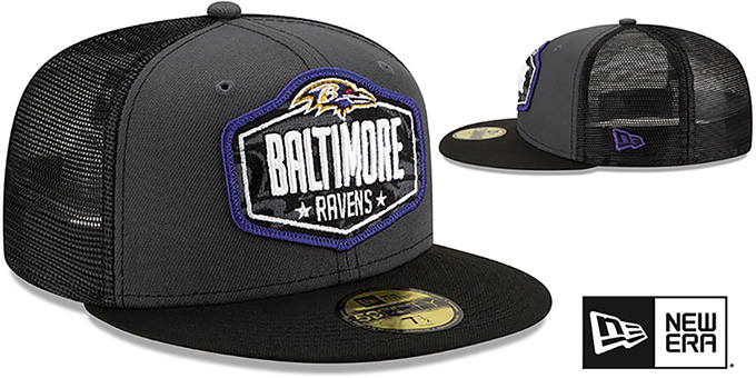 ravens 2021 draft hat