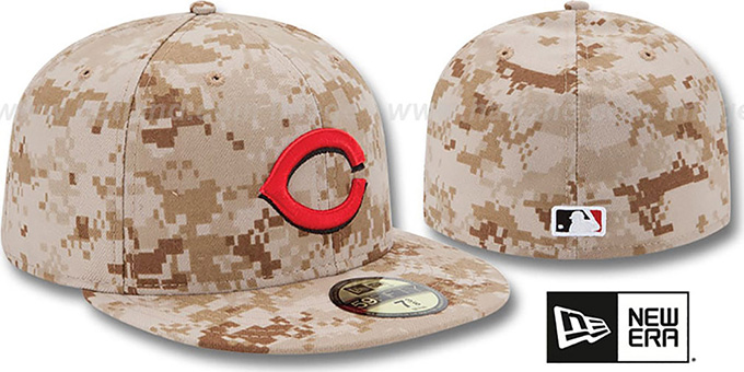 cincinnati reds camo shirt